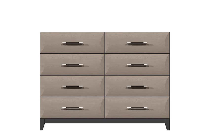56 inch 8 drawer dresser