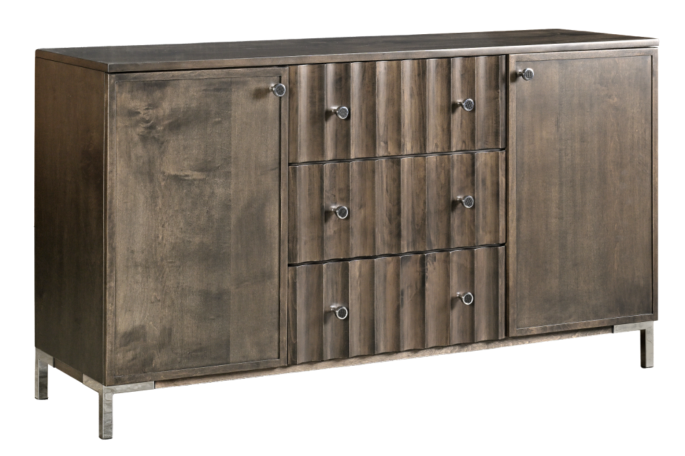 110-60BUF-D1-B1 American Modern 60'' Buffet Buffets