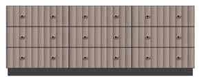 84" 9-drawer dresser