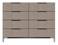 56 inch 8-drawer dresser