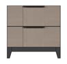 24 inch 2 drawer nightstand