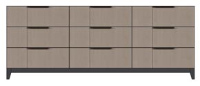 84" 9-drawer dresser