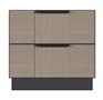 24 inch 2 drawer nightstand