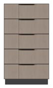 28 inch 5 drawer chest