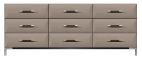 84 inch 9-drawer dresser