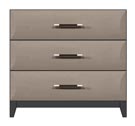 36 inch 3-drawer bedside chest