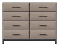 56 inch 8 drawer dresser
