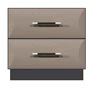 24 inch 2 drawer nightstand