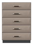 36 inch 5-drawer chest