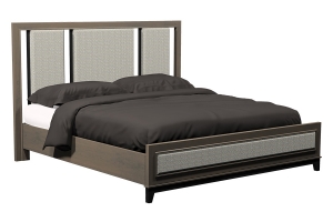 american modern ca king bed