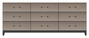 84 inch nine drawer dresser