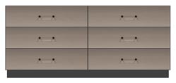 72 inch six drawer dresser