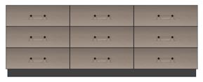 84 inch nine drawer dresser