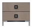 28 inch two drawer nightstand