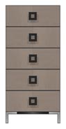 24 inch five drawer chest