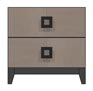 24 inch two drawer nightstand