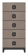 24 inch five drawer chest