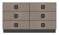 56 inch 6 drawer dresser
