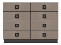 56 inch eight drawer dresser