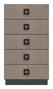 28 inch five drawer chest
