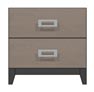 24 inch two drawer nightstand