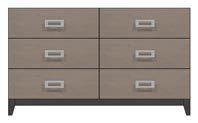 56 inch six drawer dresser