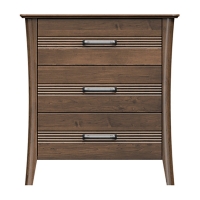 220-bc332-d4 westwood 3drw bedside chest