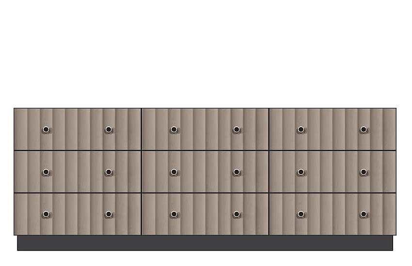 84" 9-drawer dresser