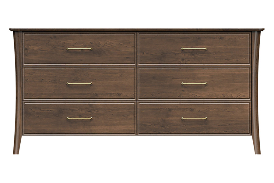 220-dr668-d1 westwood 6drw dresser